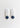 BO Odile blanc confettis CartoucheMTL Bleu foncé