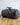 Grand sac OBJ. Denim noir