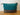 Pochette La trousse Kazak Turquoise/Carreaux