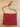 Sac Bandoulière Raphia en Papier La Belle Époque Rouge