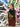 Foulard à Franges Lin et Rayonne Kazak Noir