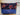 Pochette La trousse Kazak Olga/ Bleu
