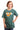 T-Shirt Renard Enfant PLB Vert