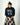 Crewneck unisexe imprimé MTL/YUL Bodybag Marine-argent