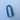 Bougie Arche Charlie. Bleu/Sentier Laurentien