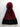 Tuque Tissée Irena Geerts Bordeaux/ Noir